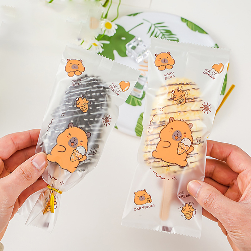 Food Storage Bag - ~100 قطعة من أكياس الآيس كريم