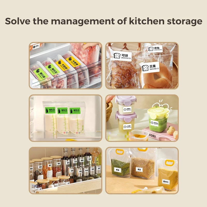 ورق ملصقات NIIMBOT B1/B21/B31/ - مراجعة Food Storage Labels وسعره