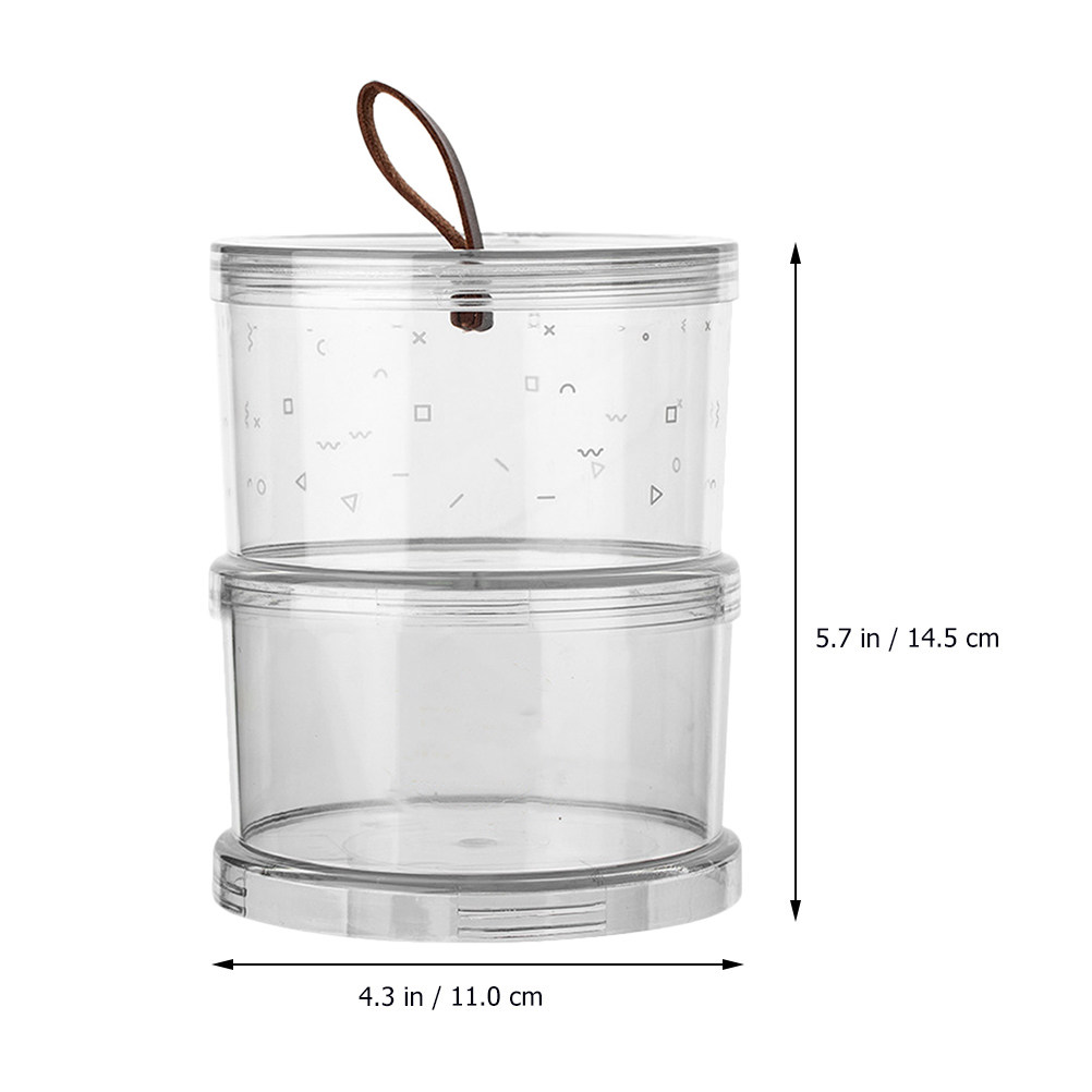 عبوتان لتخزين الوجبات الخفيفة، - مراجعة Food Storage Containers وسعره
